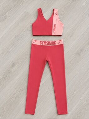 Gymshark Coral Pink Seamless Set S/M Matching Workout set